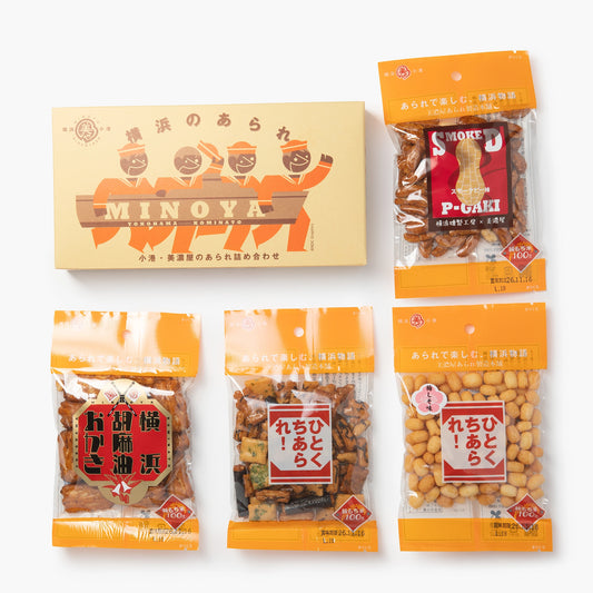 Doos rijstcrackers arare ⋅ Minoya Arare ⋅ 155g