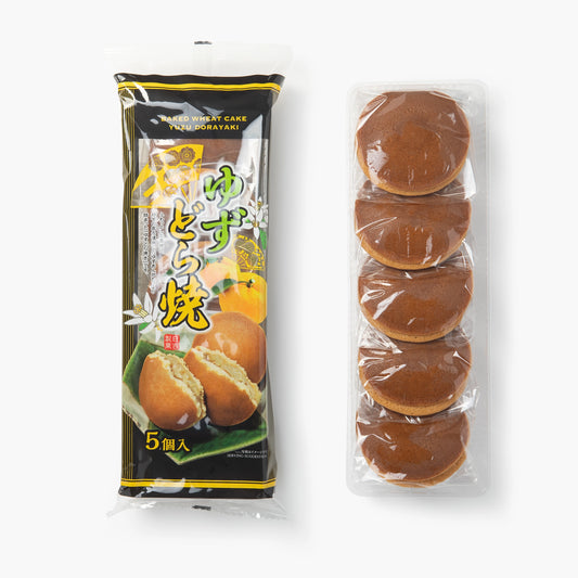 Dorayaki met yuzu crèmevulling ⋅ Hiyoshi ⋅ 300g