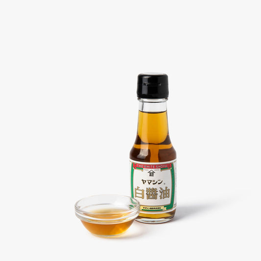 Sauce soja légère fermentée en tonneaux de cyprès ⋅ Yamashin Shiroshoyu ⋅ 100ml