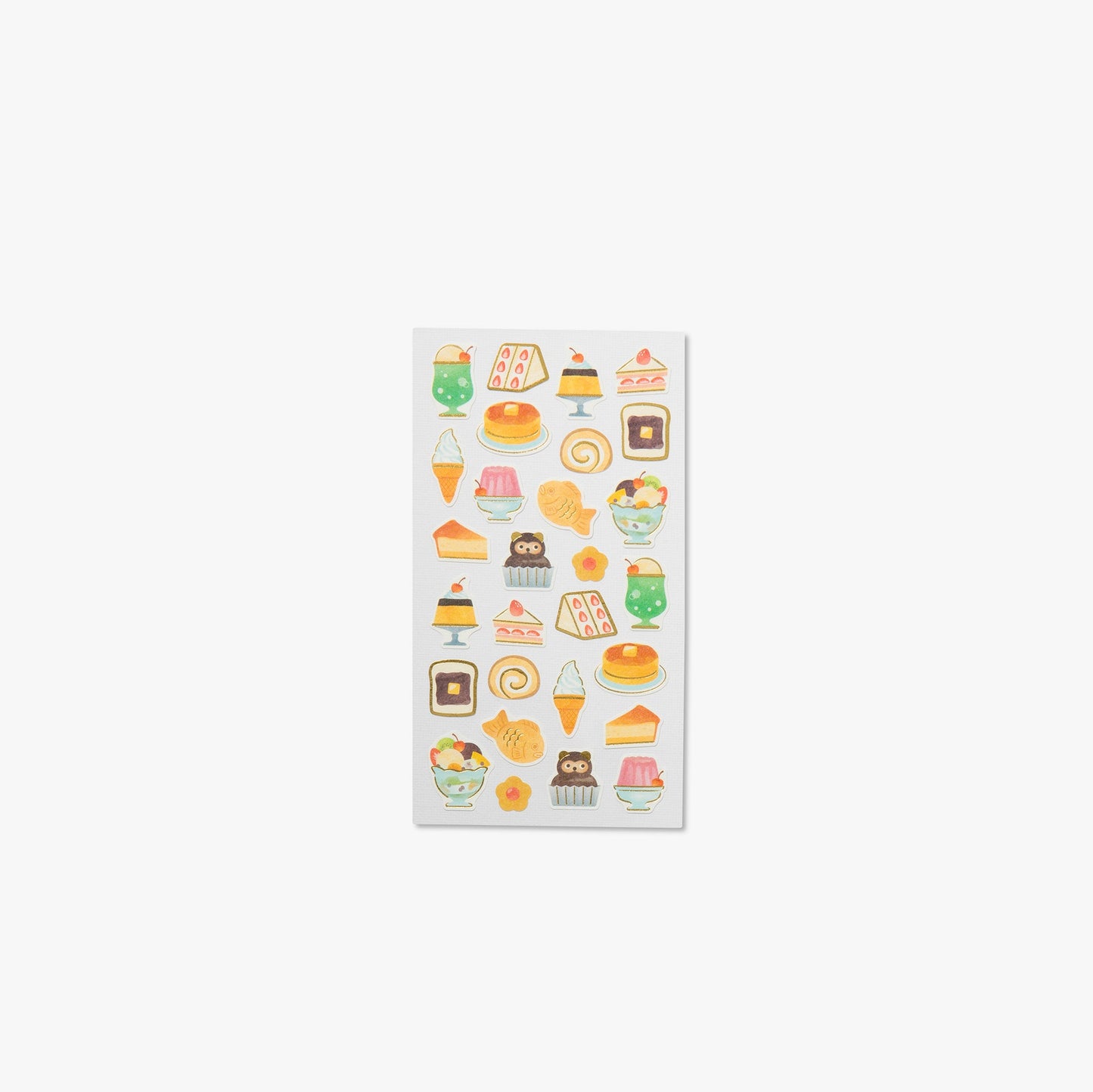 Stickers autocollants de style japonais : snacks ⋅ NB
