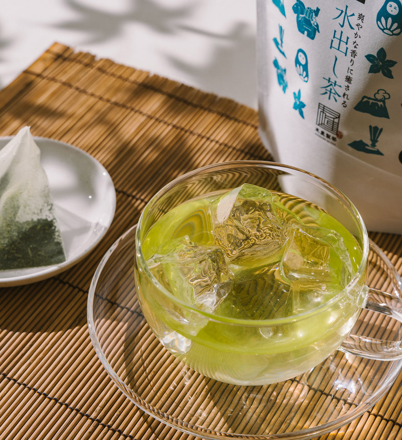 Thé sencha pour infusion à froid 10 sachets ⋅ Sueshige Seicha ⋅ 50g