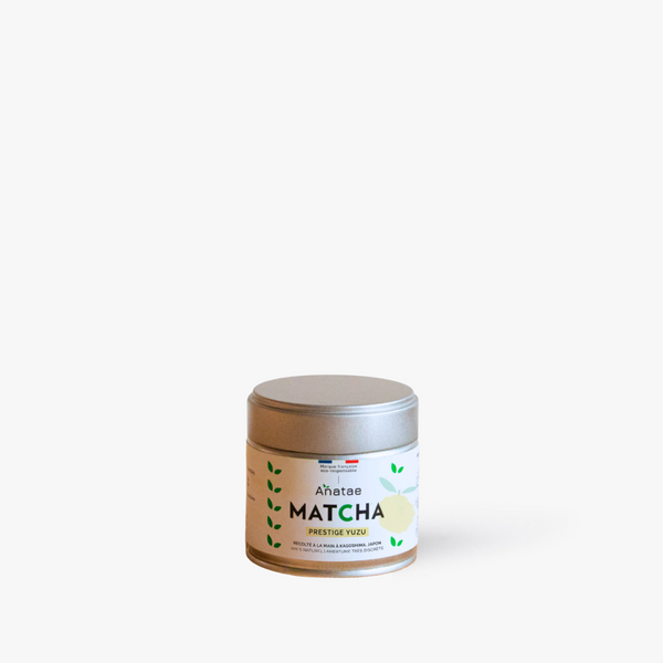 Thé matcha au yuzu bio ⋅ Anatae ⋅ 30g Thé matcha au yuzu bio ⋅ Anatae ⋅ 30g