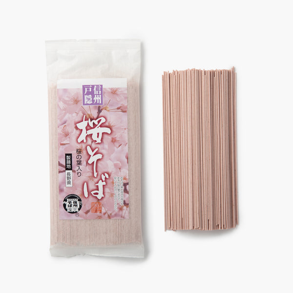 Soba Sakura ⋅ Shinshu Togakushi Soba ⋅ 180g Soba Sakura ⋅ Shinshu Togakushi Soba ⋅ 180g