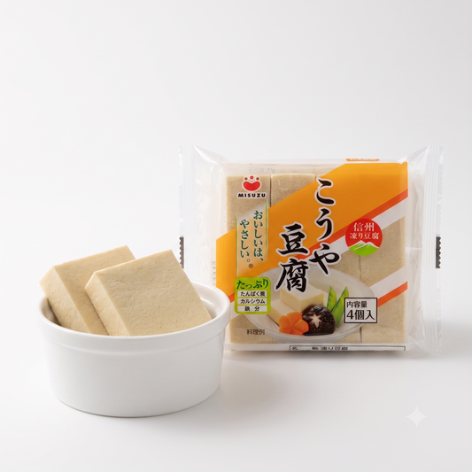 Tofu déshydraté 4 pièces ⋅ Misuzu ⋅ 68g