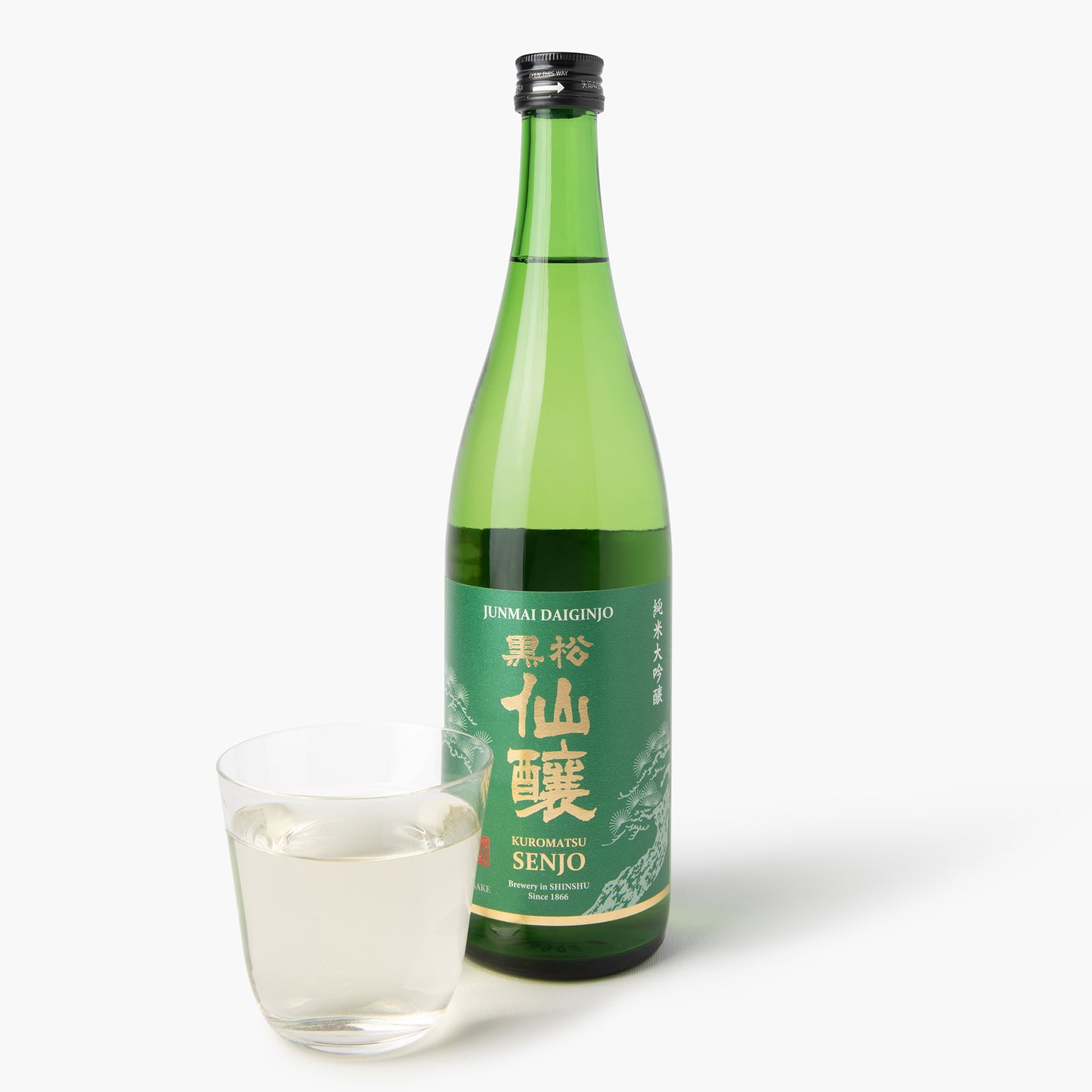 saké Kuromatsu Senjo Junmai Daiginjo ⋅ Kuromatsu Senjo ⋅ 720ml