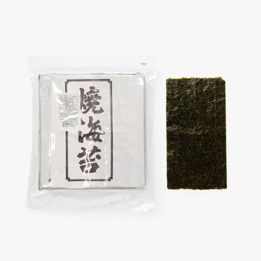 Demi-feuilles d'algue nori grillées 20 feuilles ⋅ Kobayashi Noriten ⋅ 30g