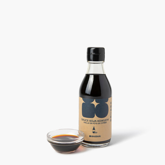 Sauce soja vieillie en fûts de cyprès ⋅ Adachi Jozo pour iRASSHAi ⋅ 200ml