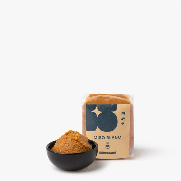 Miso blanc ⋅ Kato Heitaro Shoten pour iRASSHAi ⋅ 200g Miso blanc ⋅ Kato Heitaro Shoten pour iRASSHAi ⋅ 200g