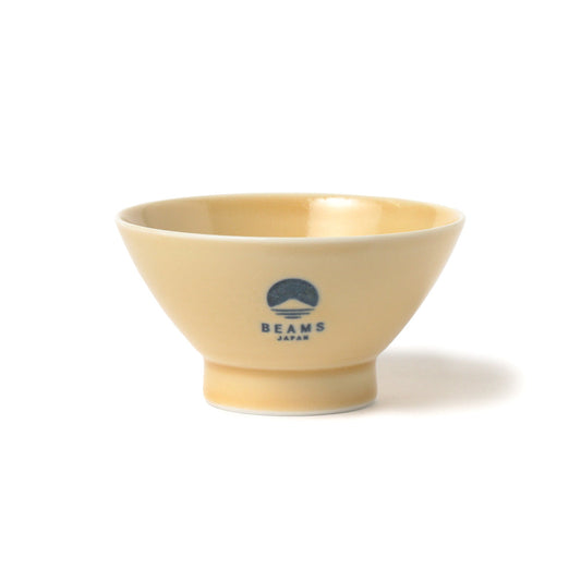 Rijstkom met geel logo ⋅ BEAMS JAPAN