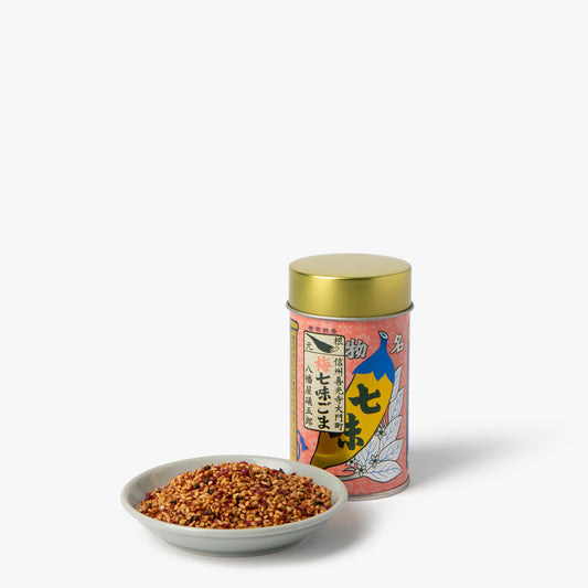Mélange de 7 épices shichimi au sésame et à la prune ⋅ Yawataya Isogoro ⋅ 60g