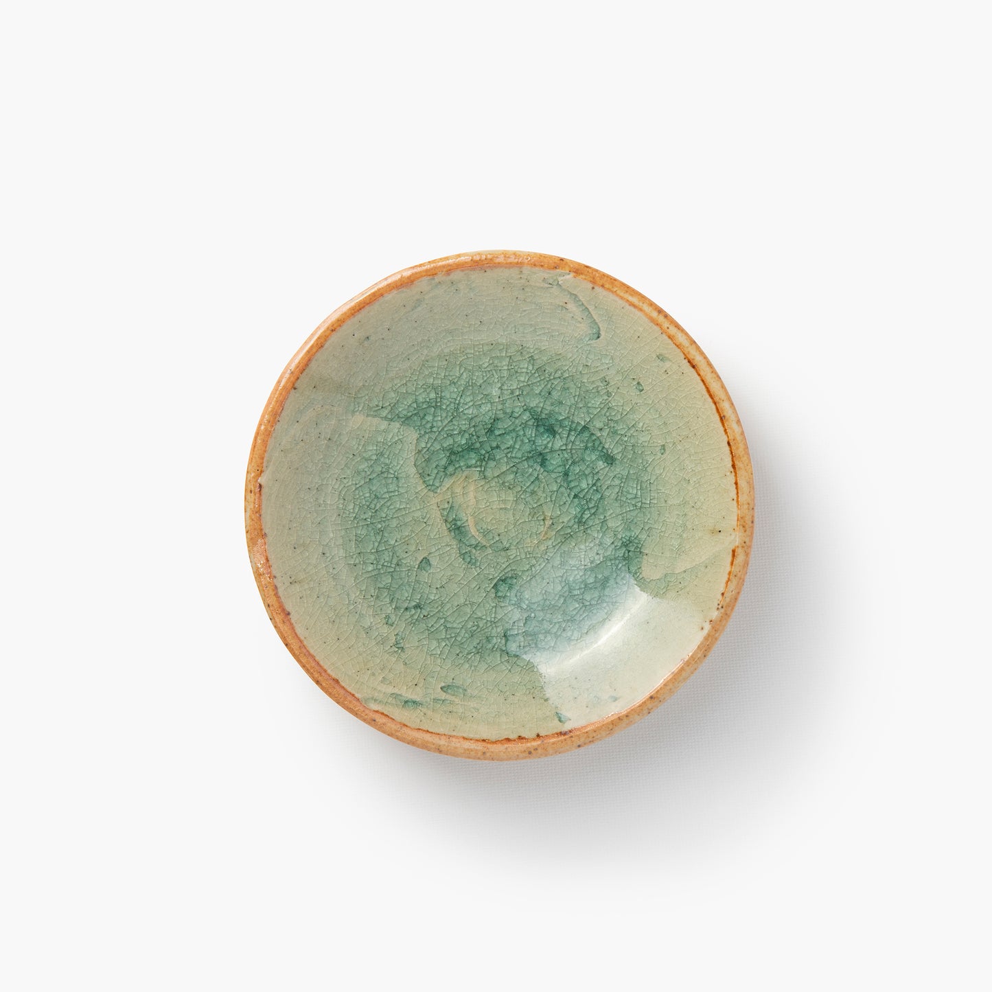 Petite assiette nuage vert Ø132mm ⋅ Touga
