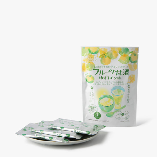 Poudre pour boisson fermentée au yuzu façon Amazake ⋅ Fuji Shokuhin ⋅ 60g