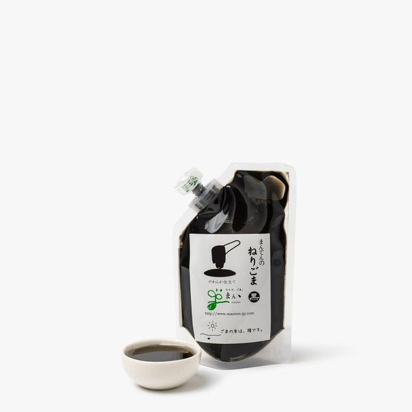 Crema de sésamo negro asado ⋅ manten ⋅ 150g Crema de sésamo negro asado ⋅ manten ⋅ 150g