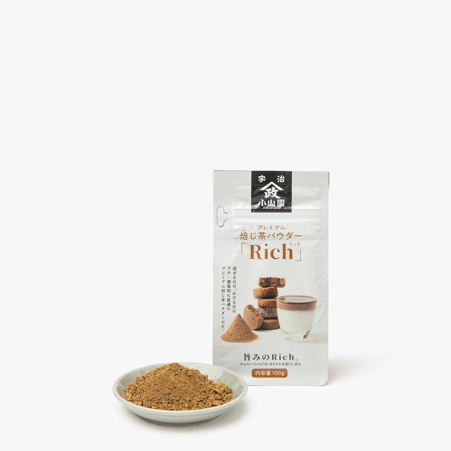 Thé vert torréfié en poudre - Hojicha en vrac -100g - Yamamasa Koyamaen - iRASSHAi