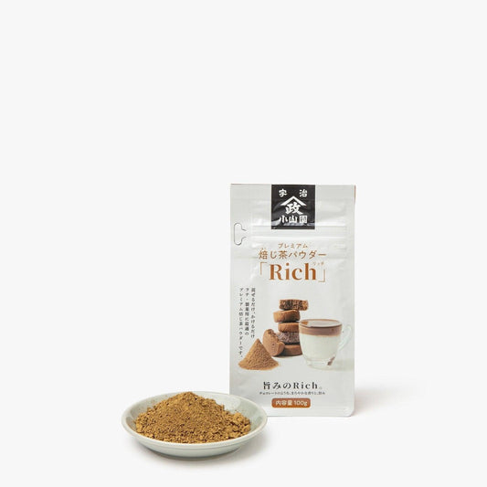 Thé vert torréfié en poudre - Hojicha en vrac -100g - Yamamasa Koyamaen - iRASSHAi