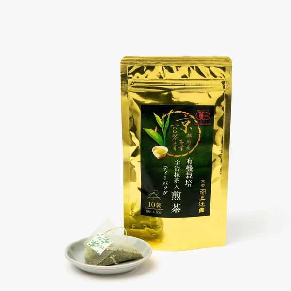Thé sencha au matcha 10 sachets ⋅ Kamitsujien ⋅ 30g Thé sencha au matcha 10 sachets ⋅ Kamitsujien ⋅ 30g