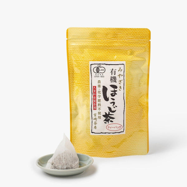 Thé hojicha torréfié de Miyazaki 18 sachets ⋅ Miyazaki sabou ⋅ 90g Thé hojicha torréfié de Miyazaki 18 sachets ⋅ Miyazaki sabou ⋅ 90g