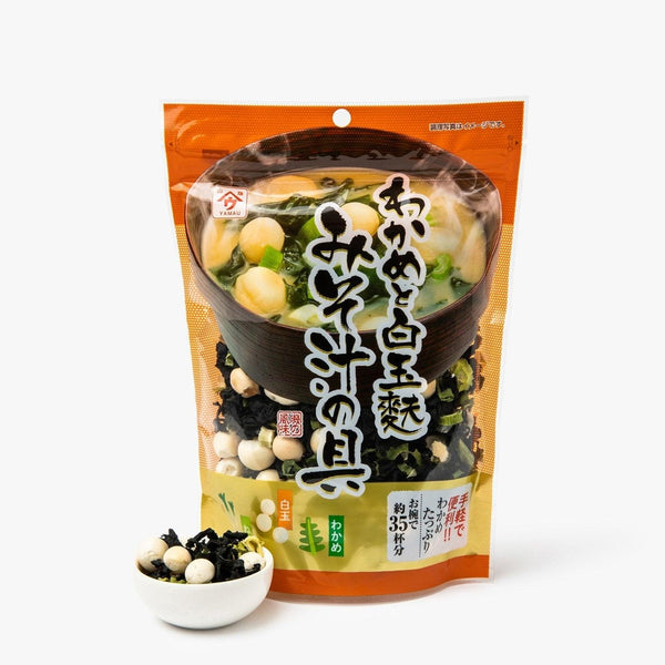 Miscela disidratata per zuppa di miso con wakame ⋅ uonoya ⋅ 70G Miscela disidratata per zuppa di miso con wakame ⋅ uonoya ⋅ 70G