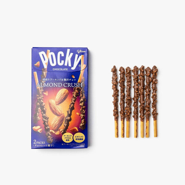 Pocky chocolade en amandelstukjes ⋅ Pocky ⋅ 33 g Pocky chocolade en amandelstukjes ⋅ Pocky ⋅ 33 g
