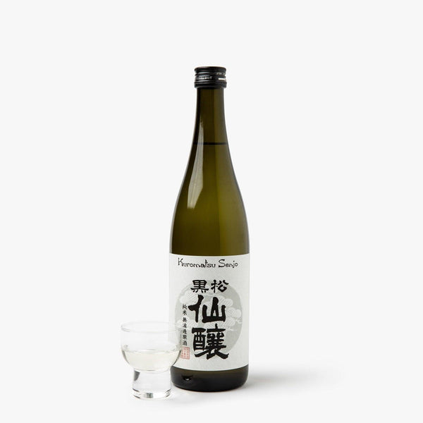 Saké Kuromatsu Senjo Muroka Junmai Genshu ⋅ 16% ⋅ 720ml Saké Kuromatsu Senjo Muroka Junmai Genshu ⋅ 16% ⋅ 720ml