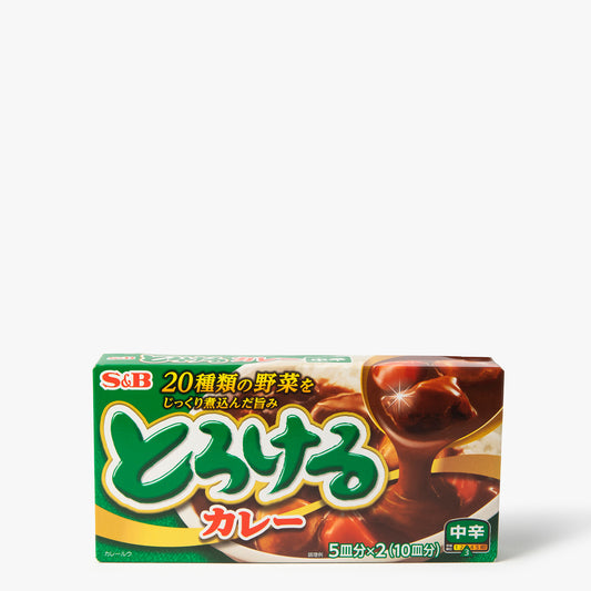 Currysauce Torokeru scharf ⋅ S&B ⋅ 180g