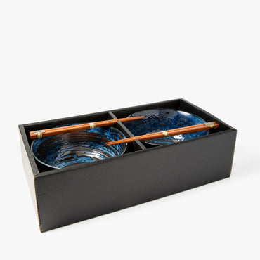 Set Udon-Schale nachtblau Ø 170mm ⋅ Emro Aziatica