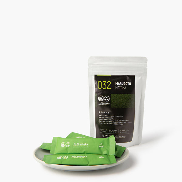 Klassischer Matcha Tee marugoto im Stick ⋅ Satsumaen ⋅ 7g Klassischer Matcha Tee marugoto im Stick ⋅ Satsumaen ⋅ 7g