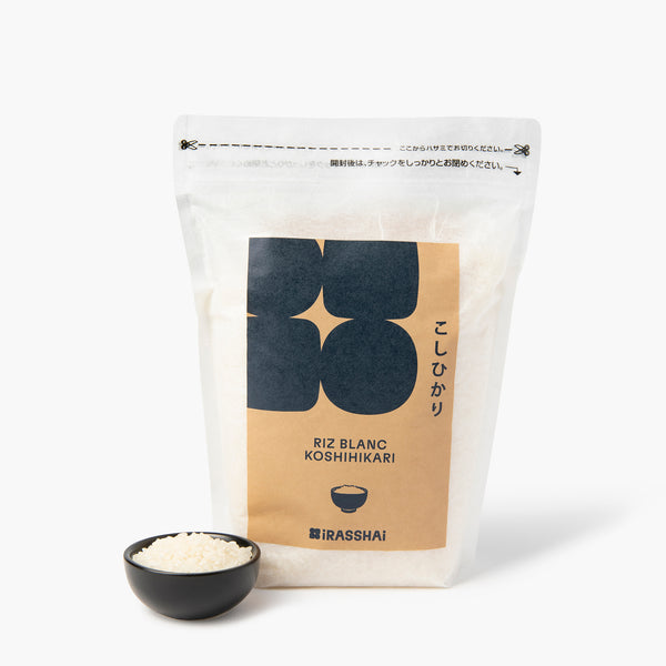 Weißer Reis koshihikari ⋅ Nanohana für iRASSHAi ⋅ 1kg Weißer Reis koshihikari ⋅ Nanohana für iRASSHAi ⋅ 1kg