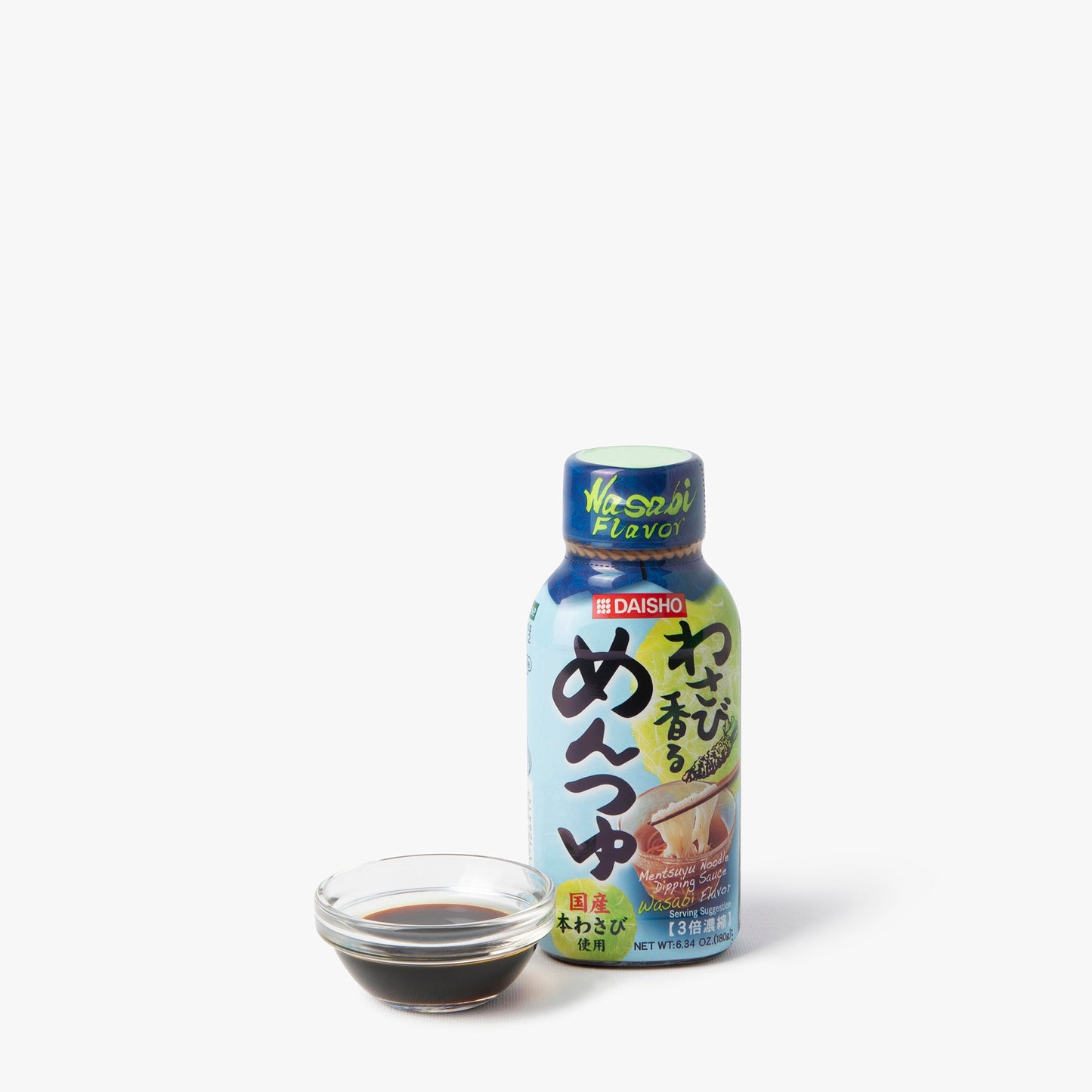 Konzentrierte Wasabi Mentsuyu Nudelsauce ⋅ Daisho ⋅ 180g