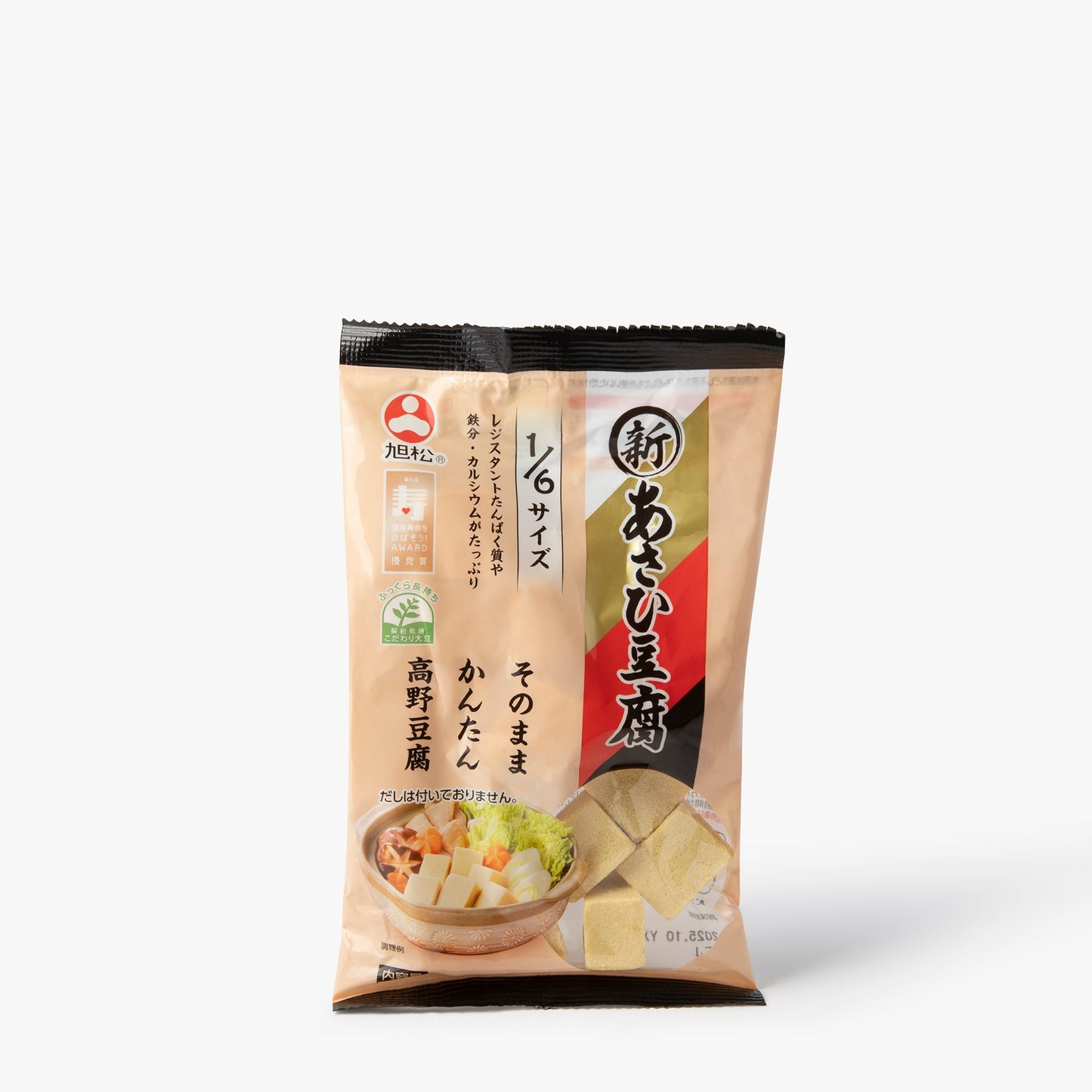 Dehydrierter Tofu in Blöcken ⋅ Asahimatsu Shokuhin ⋅ 49.5g