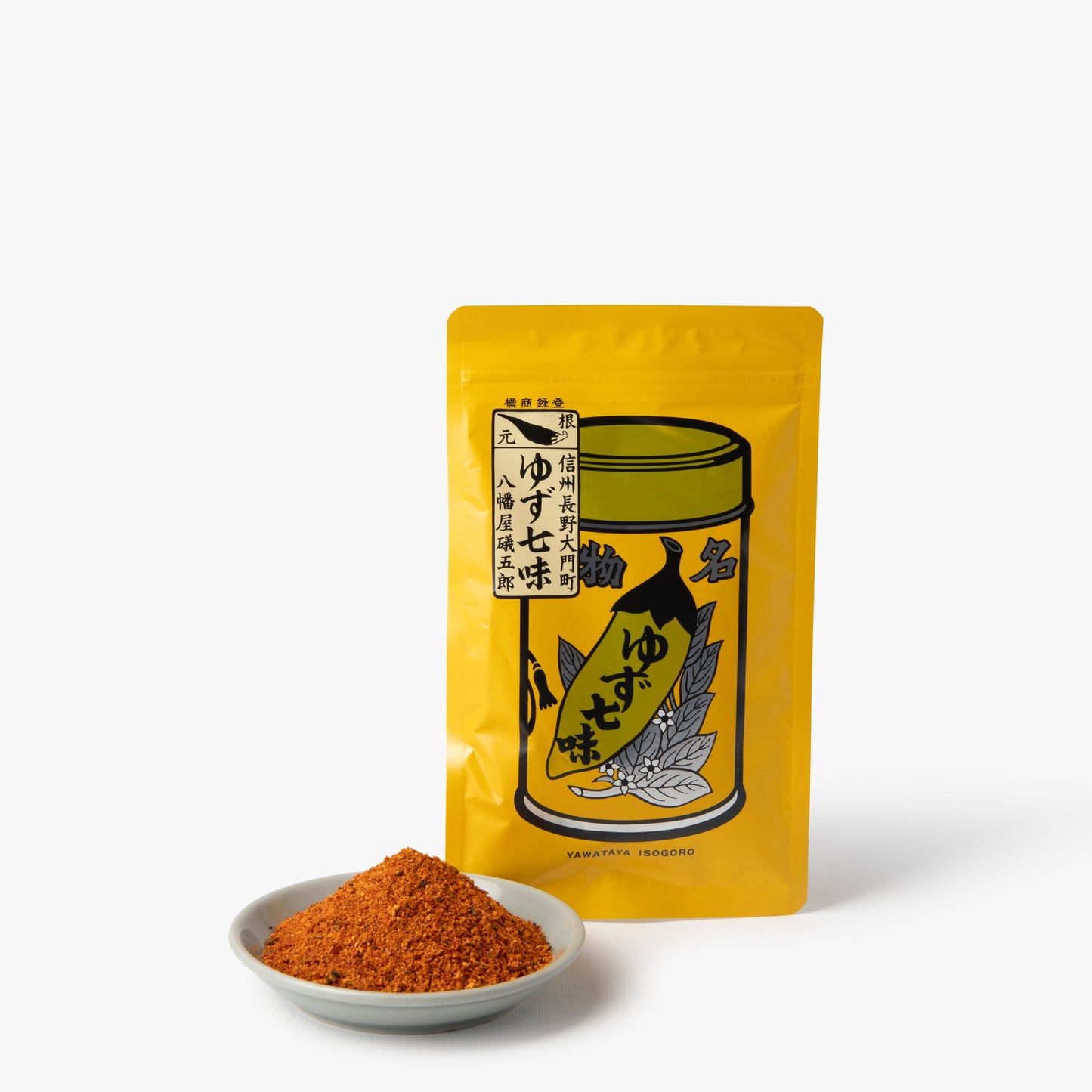 7 Gewürze Shichimi-Mischung mit Yuzu im Beutel ⋅ Yawataya Isogoro ⋅ 30g