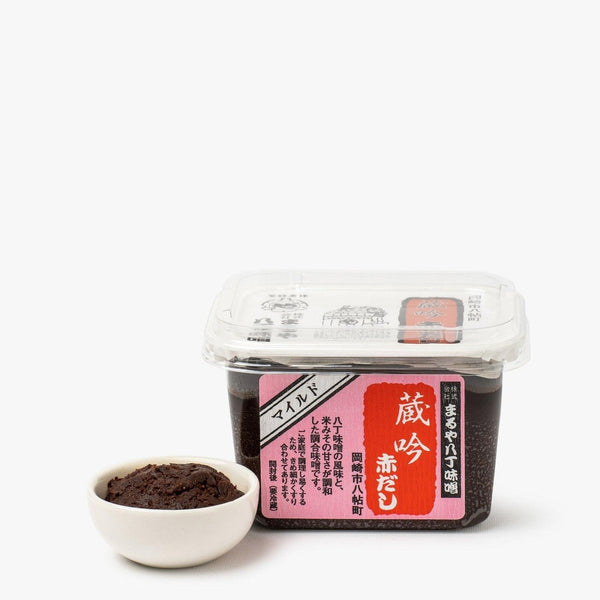 Schwarze und rote Miso-Mischung ⋅ Maruya Hatcho Miso ⋅ 450g Schwarze und rote Miso-Mischung ⋅ Maruya Hatcho Miso ⋅ 450g