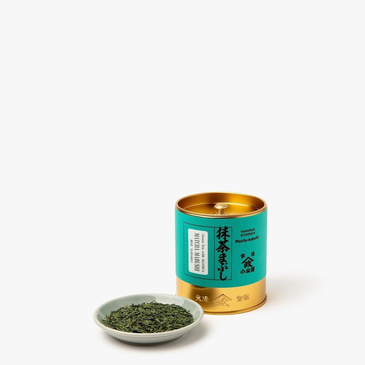 Grüner Sencha Tee mit Matcha in der Dose - lose - 100g - Yamamasa Koyamaen - iRASSHAi