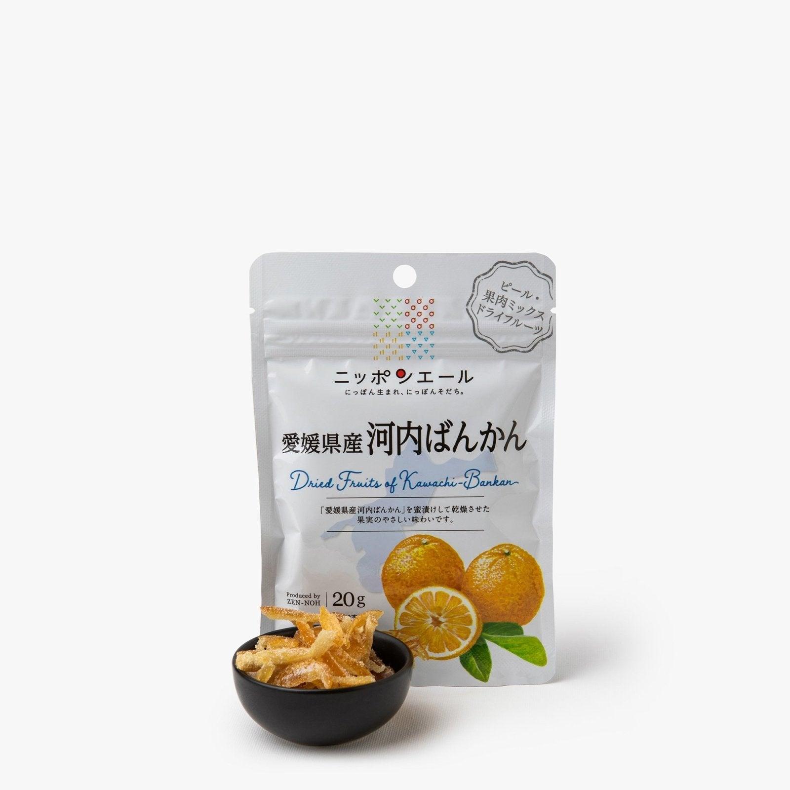 Kandierte japanische Grapefruit bankan - 20g - ZEN-NOH International - iRASSHAi