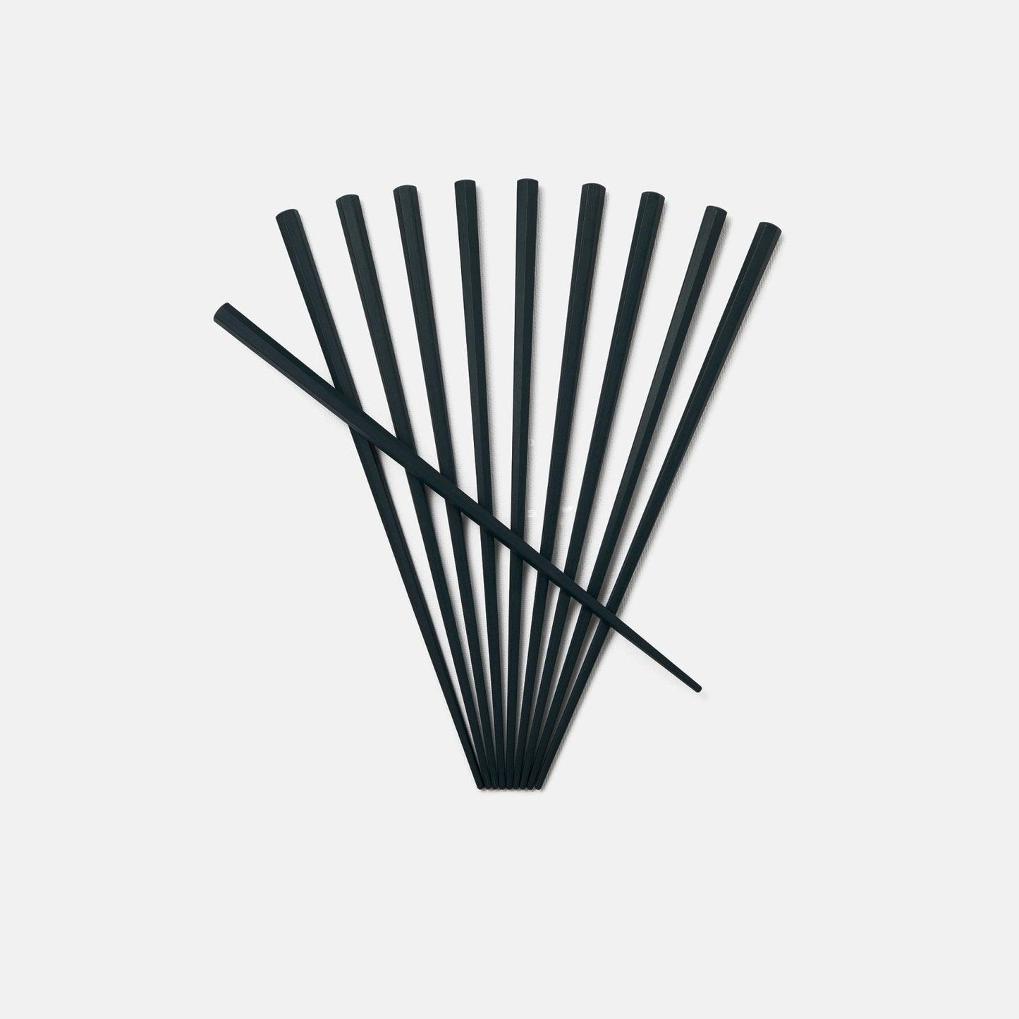 Set of 5 pairs of black chopsticks - Kawai - Kawai - iRASSHAi