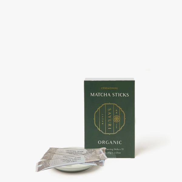 Ceremonial Matcha tea sticks organic ⋅ Sayuri&Co ⋅ 30g Ceremonial Matcha tea sticks organic ⋅ Sayuri&Co ⋅ 30g