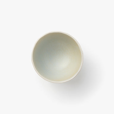 White textured bowl Ø 141mm ⋅ Touga