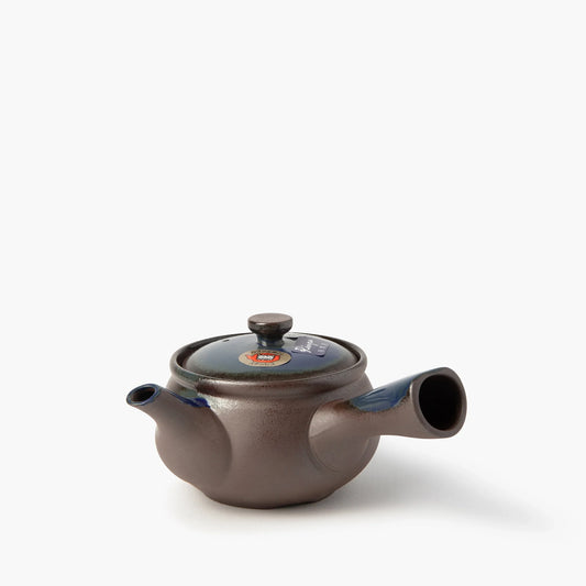 Banko blue kyusu teapot with filter ⋅ Touga