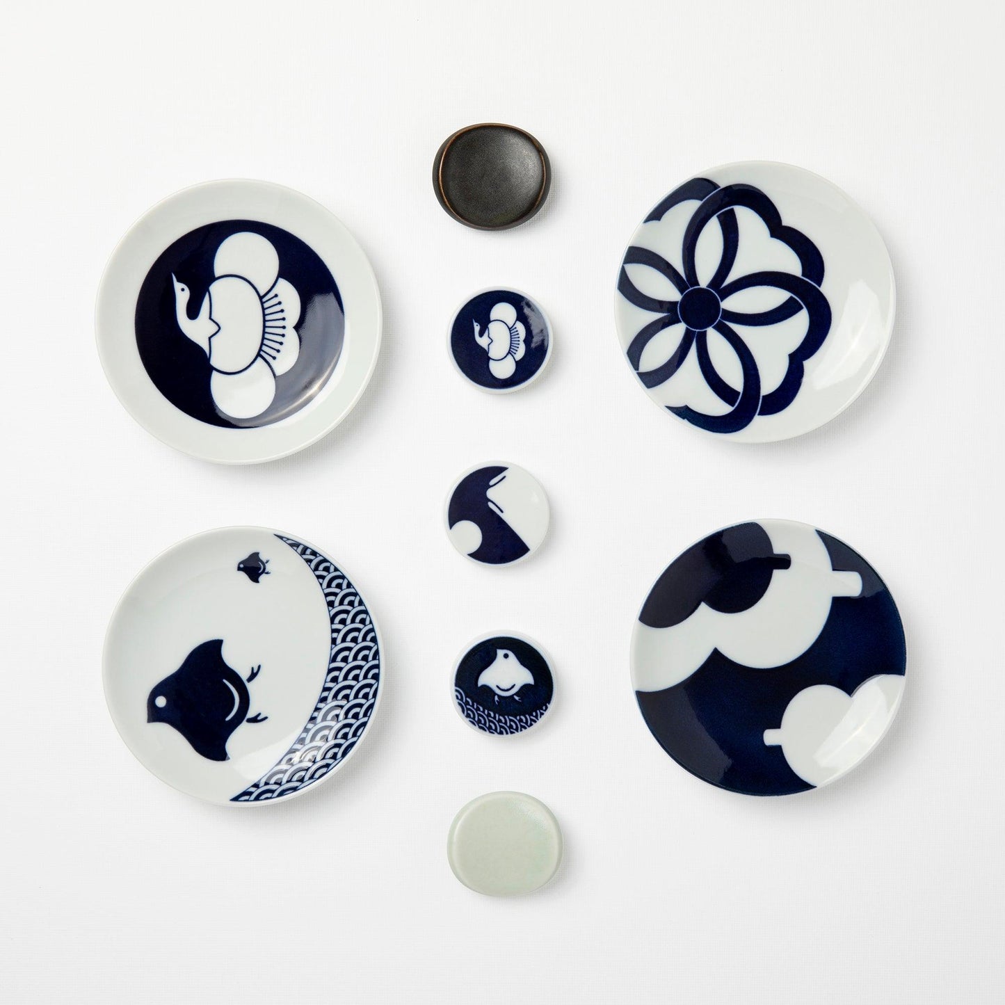 Komon Umezuru small plate Ø 108mm ⋅ Kihara