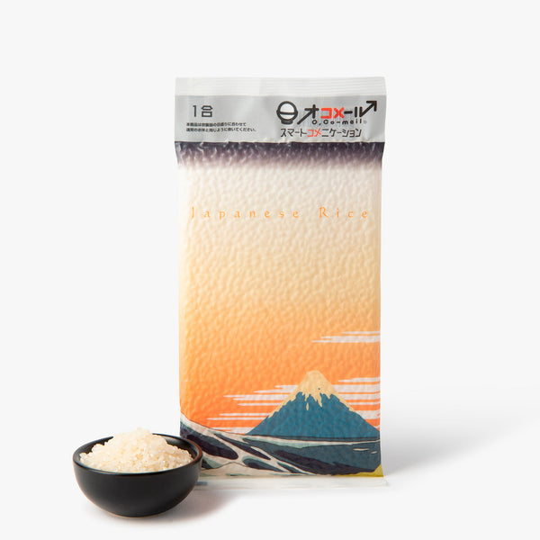 White rice koshihikari from Niigata Ukiyo-e Mt. Fuji ⋅ Kuriya ⋅ 150g White rice koshihikari from Niigata Ukiyo-e Mt. Fuji ⋅ Kuriya ⋅ 150g