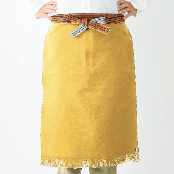 Maekake apron mustard yellow karashi - Anything - iRASSHAi