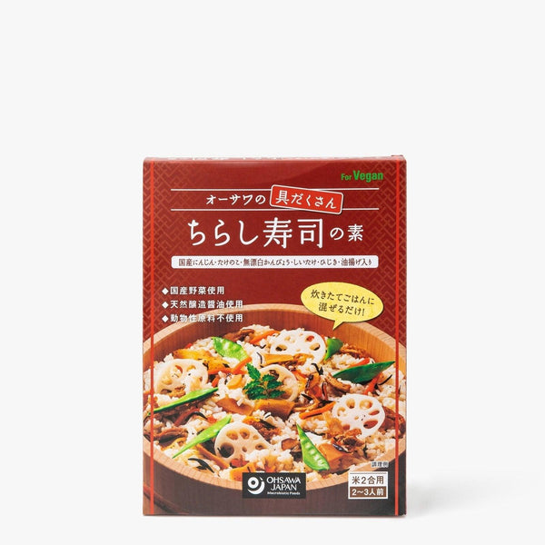 Chirashizushi rice mix ⋅ Ohsawa ⋅ 150g Chirashizushi rice mix ⋅ Ohsawa ⋅ 150g