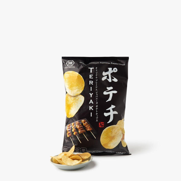 Potato chips with teriyaki sauce ⋅ Koikeya ⋅ 100g Potato chips with teriyaki sauce ⋅ Koikeya ⋅ 100g