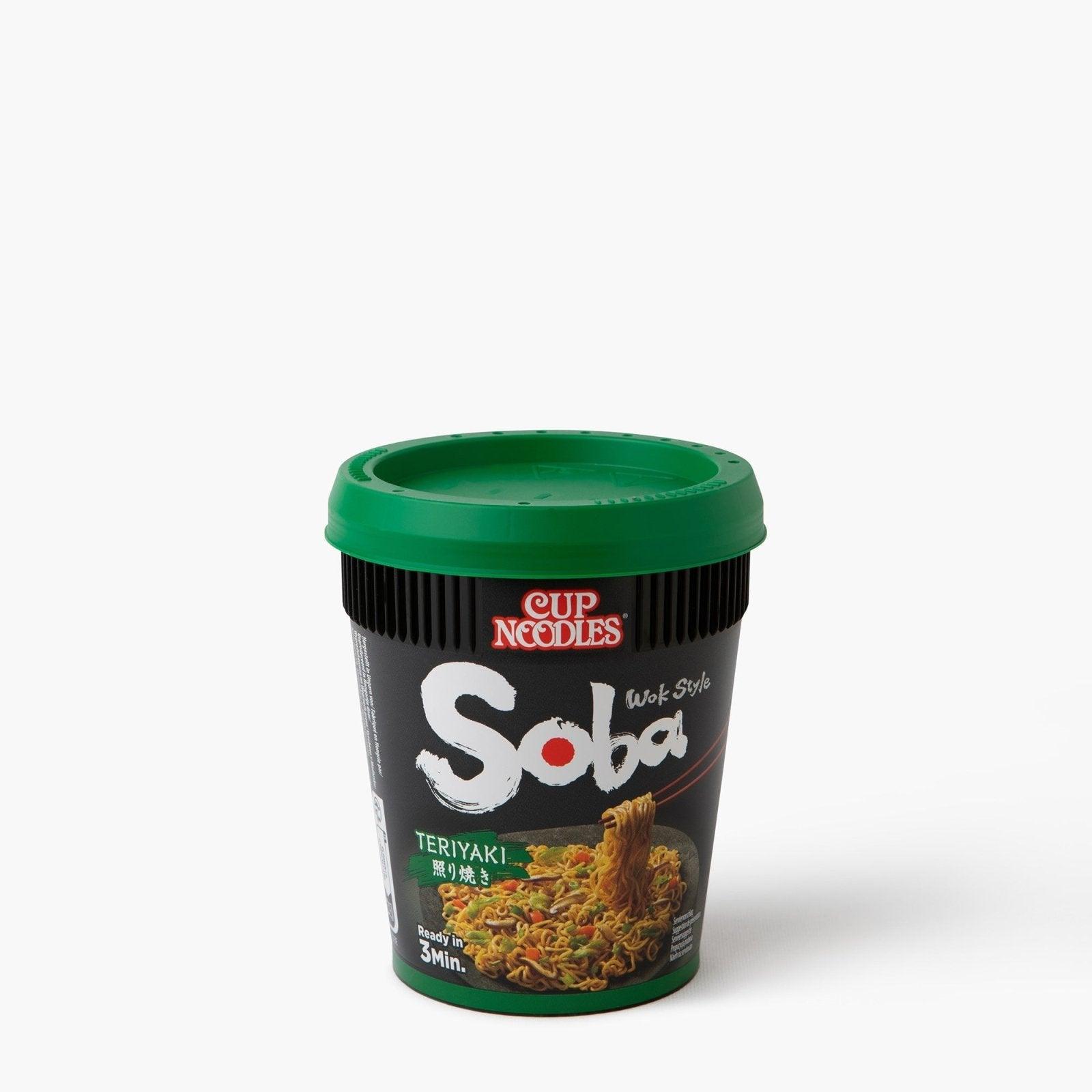 Instant soba with teriyaki sauce - 90g - Nissin - iRASSHAi