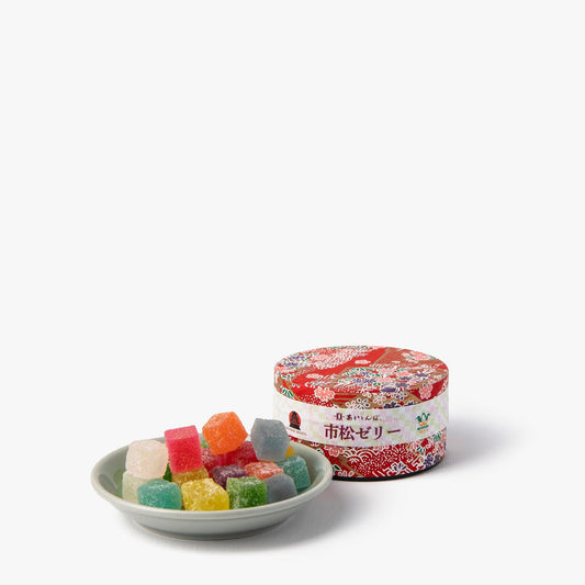 Jalea de azúcar tradicional con caja de washi ⋅ Midori Seika ⋅ 50g