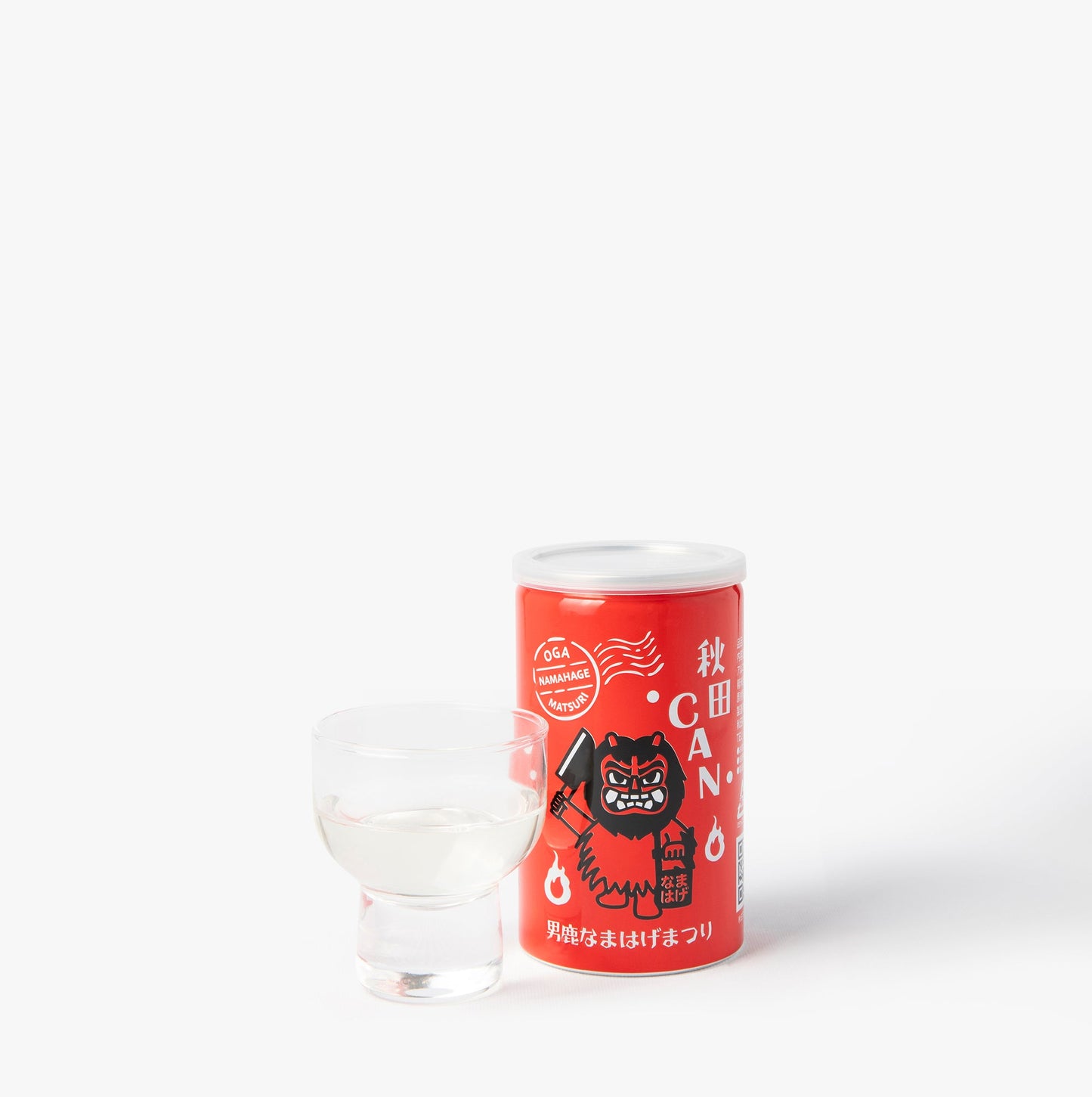 Sake Oga Namahaga junmai en lata ⋅ 14% ⋅ 180ml