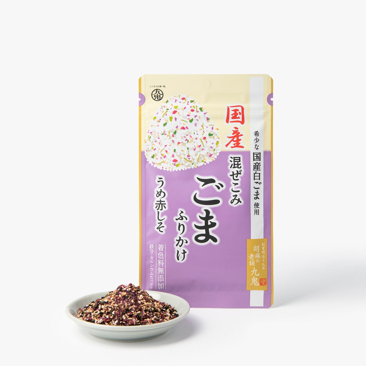 Furikake sazonado con ciruela y shiso rojo yukari ⋅ Kuki Sangyo ⋅ 25g