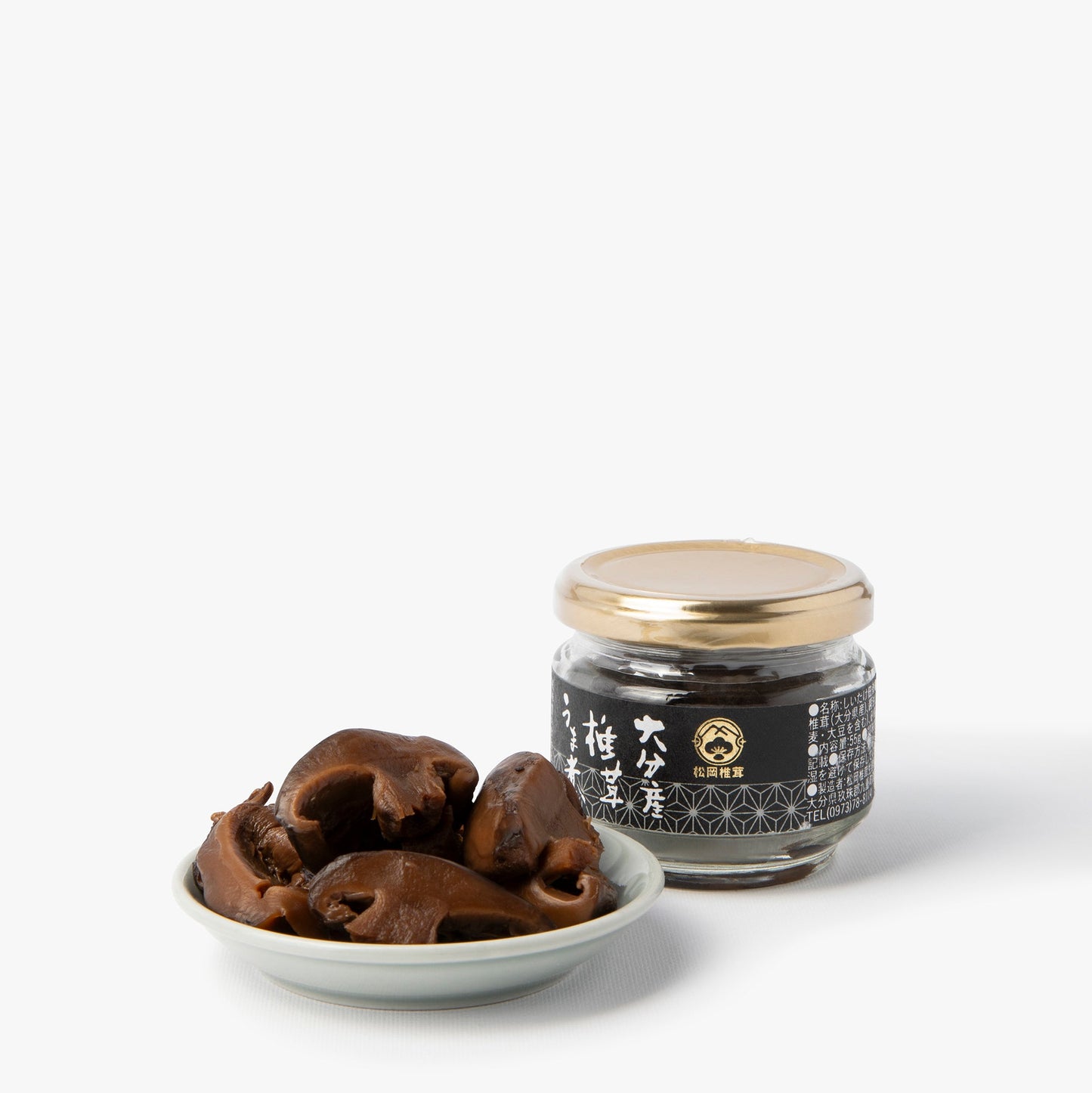 setas shiitake Kuroobi cocinadas a fuego lento ⋅ Matsuoka shiitake ⋅ 55g