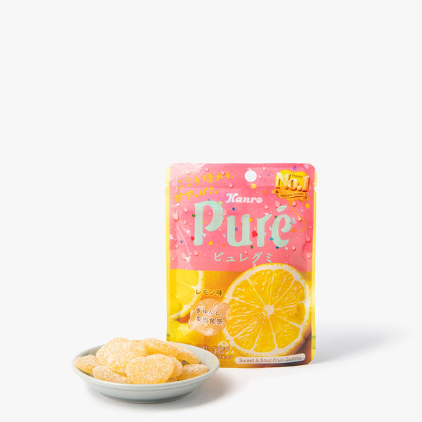 Caramelos de puré de limón ⋅ Kanro ⋅ 56g Caramelos de puré de limón ⋅ Kanro ⋅ 56g