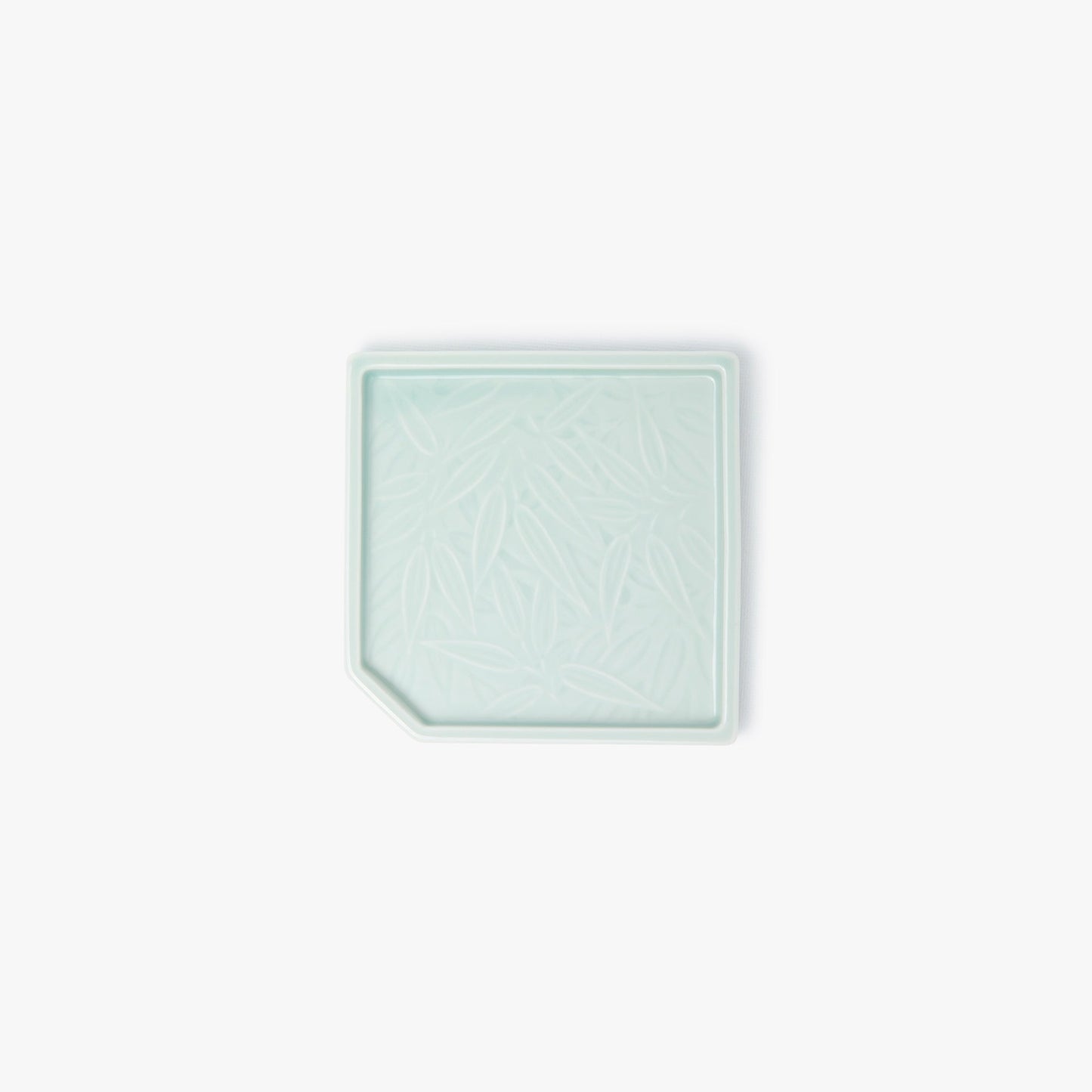 Cuenco cuadrado azul celadón Ø 112mm ⋅ Touga